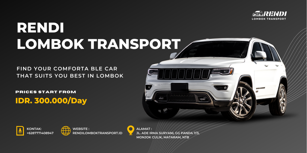 Rental Car in Lombok with Rendi Lombok Transport